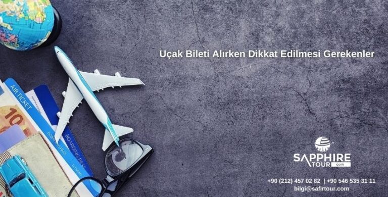 Uçak Bileti Alırken Dikkat Edilmesi Gerekenler